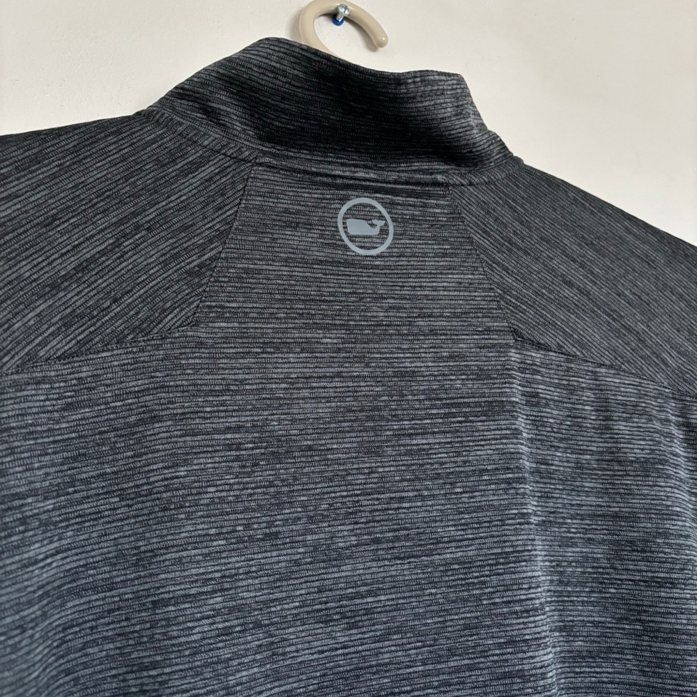 Vineyard Vines On-The-Go Sankaty Quarter Zip Men’s 3XB Gray Performance Active - Picture 7 of 12